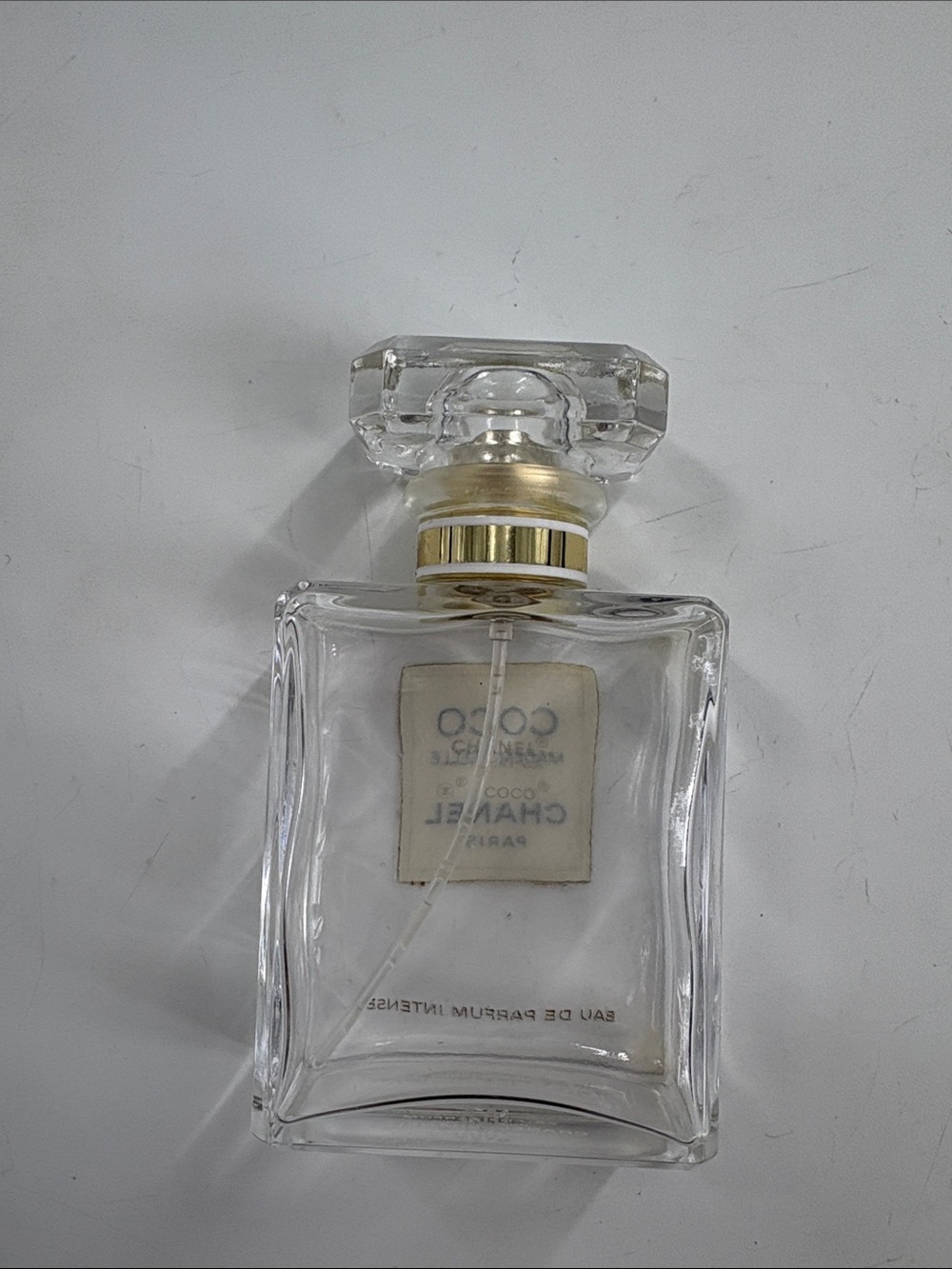 CHANEL Coco Mademoiselle Clear and Gold Bottle - Picture 2 of 4